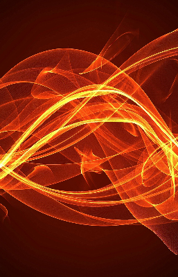 Árnyékoló ablakra Narancssárga absztrakció