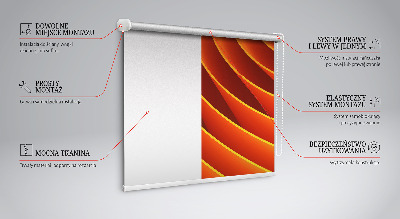 Roló függöny Narancssárga absztrakció