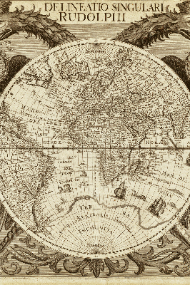 Fényzáró roló A világ régi térképe