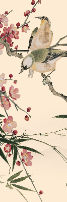 Roló függöny Cseresznye virág és madár