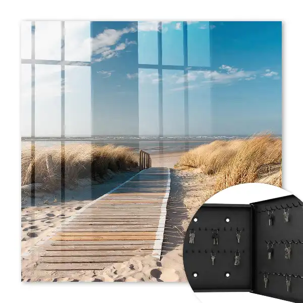 Kulcsdoboz Csendes strand dűnékkel
