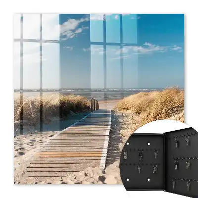 Kulcsdoboz Csendes strand dűnékkel