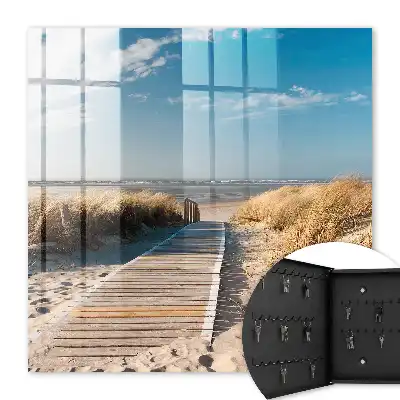Kulcsdoboz Csendes strand dűnékkel