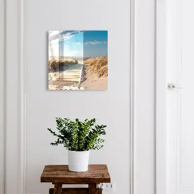 Kulcsdoboz Csendes strand dűnékkel