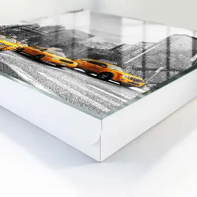 Kulcstároló szekrény Városi energia fekete-fehér épületek