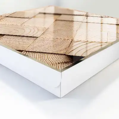 Kulcstároló doboz Fa textúra, amely melegséget ad