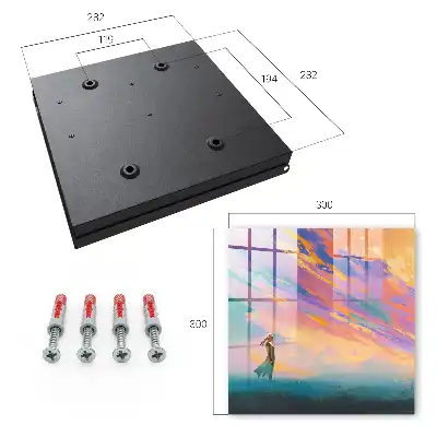 Kulcstároló doboz Egy álomszerű jelenet az alak felett
