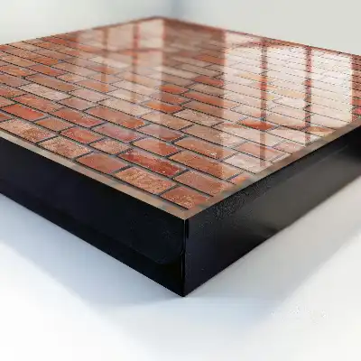 Kulcstároló doboz Téglafal téglaelrendezéssel