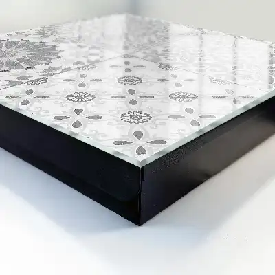 Kulcstartó szekrény falra Elegáns geometrikus minták