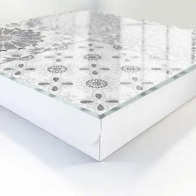 Kulcstartó szekrény falra Elegáns geometrikus minták