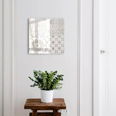 Kulcstartó szekrény falra Elegáns geometrikus minták