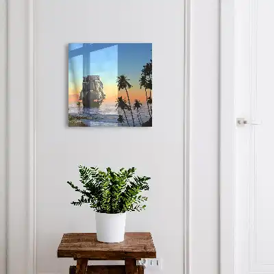 Kulcsdoboz Tengeri vitorláshajó nappálma