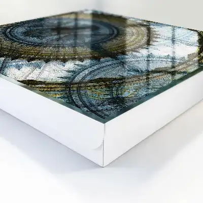 Kulcstartó szekrény falra Geometrikus mandala harmónia motívum