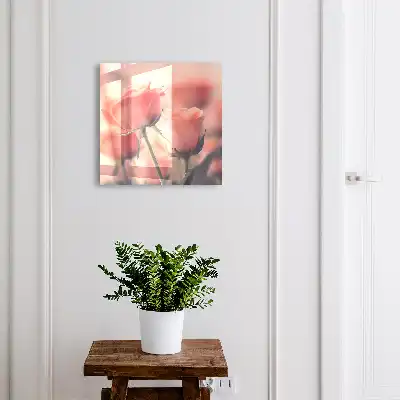 Kulcsdoboz Finom virágok pasztell árnyalatokban