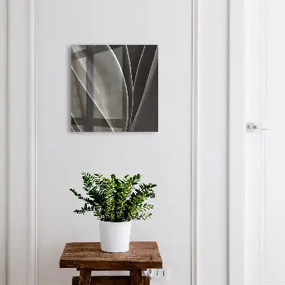 Kulcstároló doboz Absztraktan elegáns kompozíció levelei