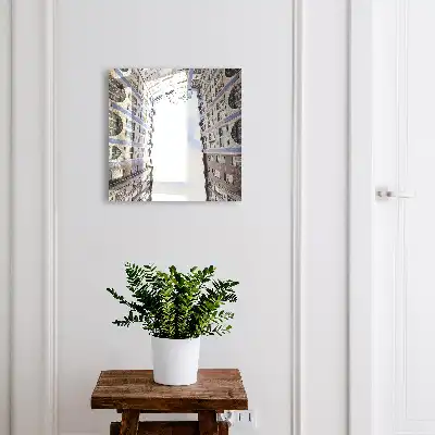 Kulcsdoboz Modern építészet kilátással az égre