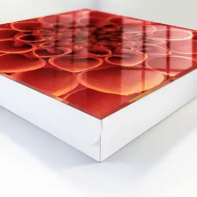 Kulcstartó szekrény falra Virágmintás design