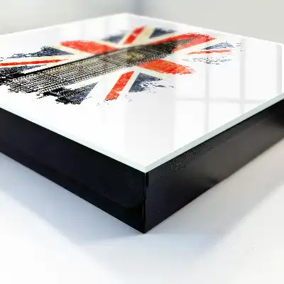 Kulcstároló doboz Brit zászló szimbólum