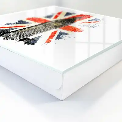 Kulcstároló doboz Brit zászló szimbólum