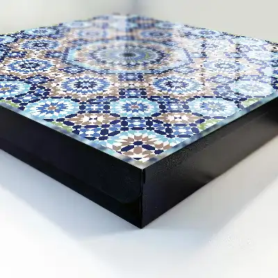 Kulcstároló doboz Keleti mozaik geometrikus mintákban