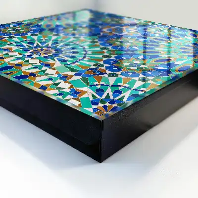 Kulcstároló doboz Geometrikus mozaikminták