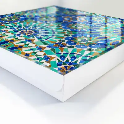 Kulcstároló doboz Geometrikus mozaikminták