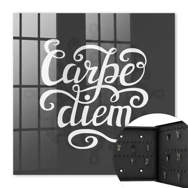 Kulcstartó szekrény Carpe diem dekoratív stílus