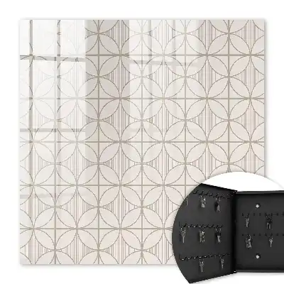 Kulcstároló szekrény Elegáns formák geometriája
