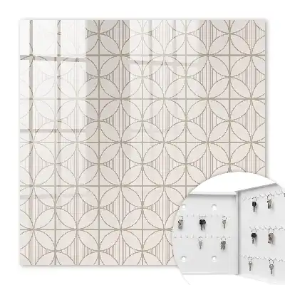 Kulcstároló szekrény Elegáns formák geometriája