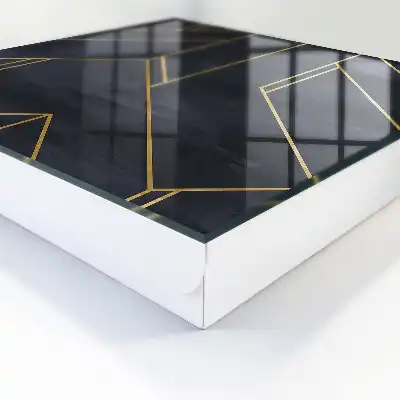 Kulcstároló doboz Geometriai szerkezet, kontrasztos színek
