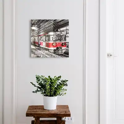 Kulcstároló szekrény Stílusos építészet vasúti szimmetriája