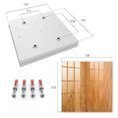 Kulcstároló doboz A fa textúra otthonosságot kölcsönöz