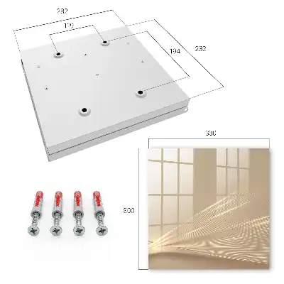 Kulcstartó szekrény Minimalista vonalak, finom színek
