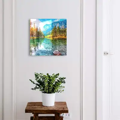 Kulcstartó szekrény Hegyi táj hegyek béke