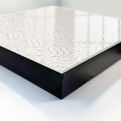 Kulcstároló szekrény Hullámos vonalak geometrikus mintázata
