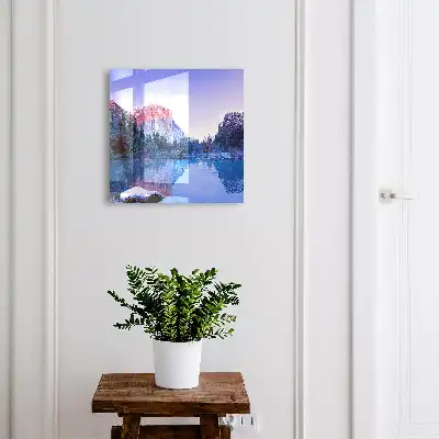 Kulcstartó szekrény falra A táj varázsa, egy csendes reggel