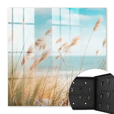 Kulcstároló doboz Nyári strand tengerifűvel
