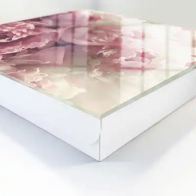 Kulcsdoboz Krémrózsaszín bazsarózsa virágok