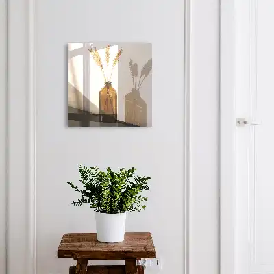 Kulcstároló doboz Egy üveg gabonapehely minimalista stílusban