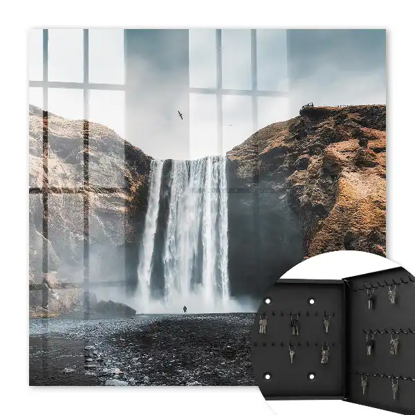 Kulcstartó szekrény A természet ereje a sziklás partokon
