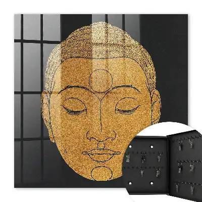 Kulcstároló doboz Békés meditáció meleg színekben
