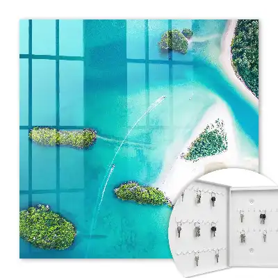 Kulcstároló doboz Trópusi szigetek egzotikus strandjai