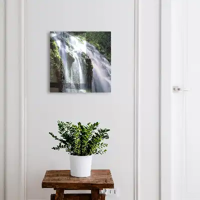 Kulcstároló doboz Zöld vízesés körülvéve