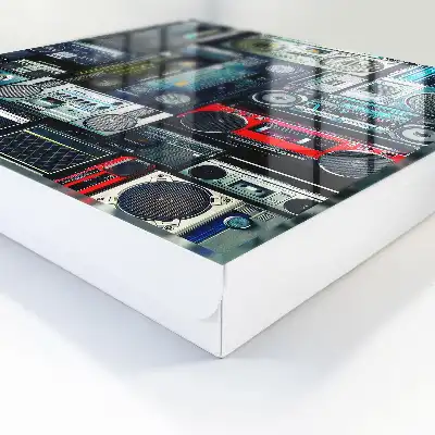 Kulcstartó szekrény Zenei szenvedély audioeszközökkel