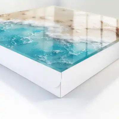 Kulcstároló doboz Nyári strand kék tengerrel