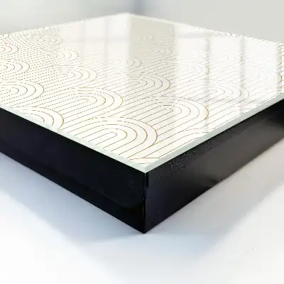 Kulcstartó szekrény Geometrikus klasszikus ívek