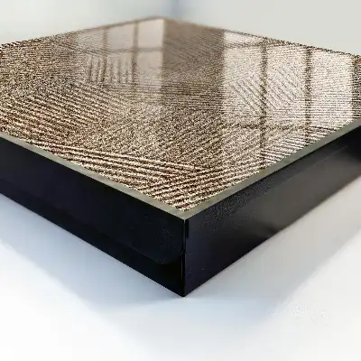 Kulcstároló doboz Átlós vonalak geometriai mintázata