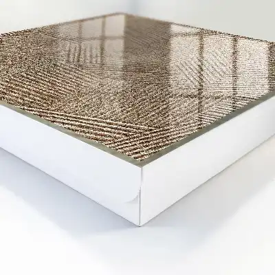 Kulcstároló doboz Átlós vonalak geometriai mintázata