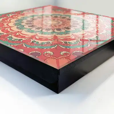 Kulcsdoboz Színes mandala harmonikus mintákkal