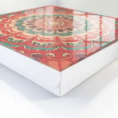 Kulcsdoboz Színes mandala harmonikus mintákkal